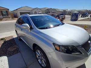 Silver 2012 Lexus Rx 350