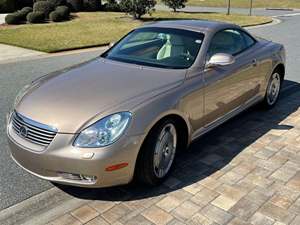 Brown 2003 Lexus SC 430