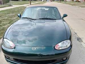 Beige 2000 Mazda MAZDASPEED MX-5 Miata