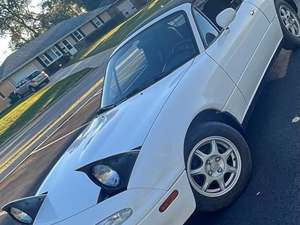 White 1991 Mazda Mx-5 Miata