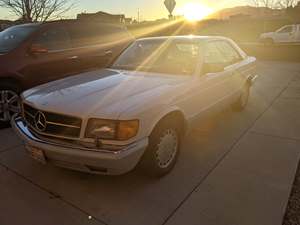 Mercedes-Benz 560 SEC for sale by owner in Hemet CA