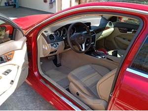Red 2013 Mercedes-Benz C-Class