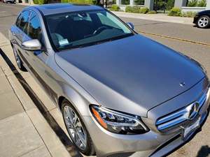 Gray 2019 Mercedes-Benz C300 W