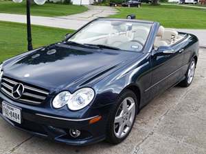 2007 Mercedes-Benz CLK-Class with Beige Exterior
