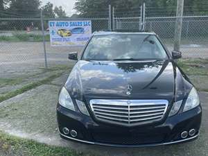 Black 2010 Mercedes-Benz E-Class