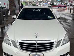 White 2010 Mercedes-Benz E-Class