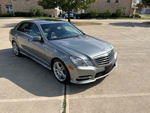 Silver 2013 Mercedes-Benz E-Class