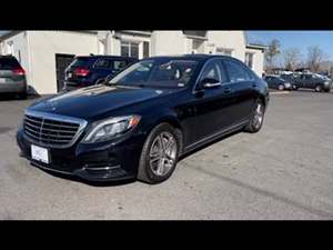 2016 Mercedes-Benz S-Class with Black Exterior