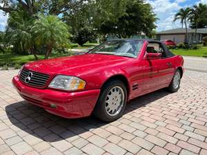 Red 1998 Mercedes-Benz SL-Class