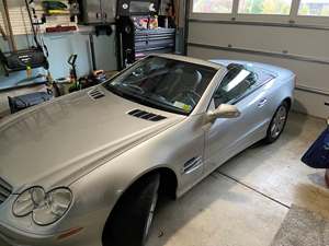 Silver 2003 Mercedes-Benz SL-Class