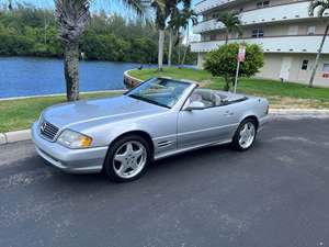 Gray 2021 Mercedes-Benz SL500