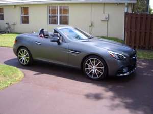 Gray 2017 Mercedes-Benz SLC-Class