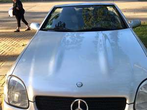 Gray 1998 Mercedes-Benz SLK CLASS 230