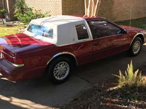 Red 1994 Mercury Cougar