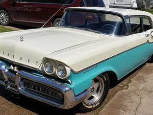 Teal 1958 Mercury Monterey