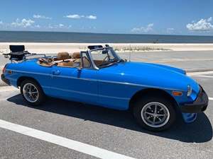 Blue 1979 MG MGB