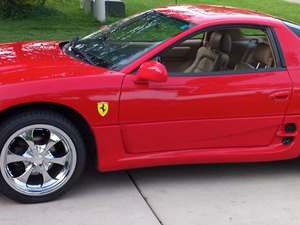 Red 1999 Mitsubishi 3000GT