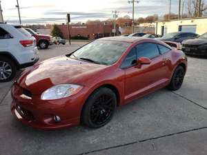 Orange 2008 Mitsubishi Eclipse