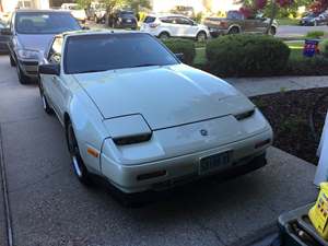 White 1988 Nissan 300ZX