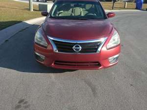 2014 Nissan Altima with Red Exterior