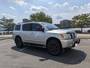 Silver 2004 Nissan Armada