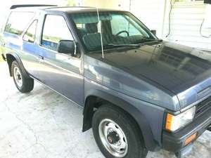 Blue 1987 Nissan Pathfinder