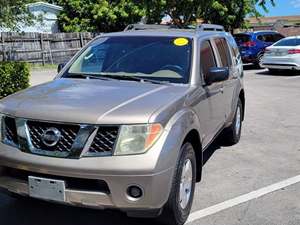 2007 Nissan Pathfinder with Gold Exterior