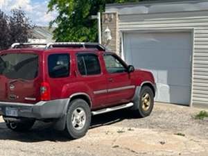 Red 2004 Nissan Xterra