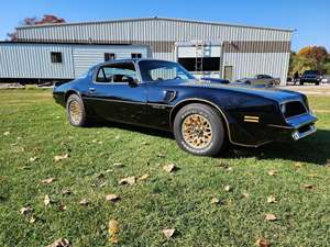 Black 1978 Pontiac Firebird