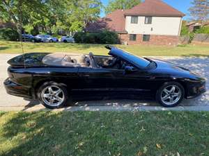 Black 1997 Pontiac Firebird Trans Am