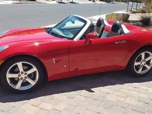 Red 2006 Pontiac Solstice