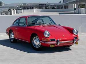 Red 1964 Porsche 911