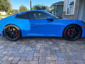 Blue 2022 Porsche 911