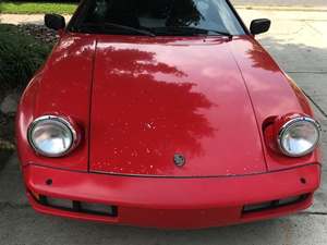 Red 1983 Porsche 928