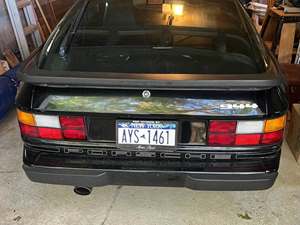 Black 1988 Porsche 944