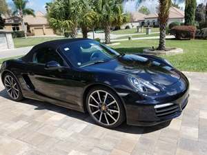 Black 2016 Porsche Boxster