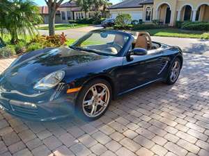 Blue 2008 Porsche Boxster S Roadster