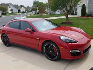 Red 2013 Porsche Panamera