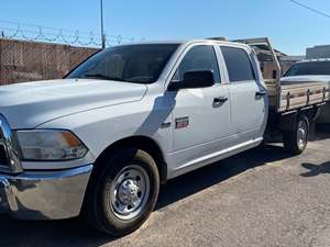 2012 RAM 2500 with White Exterior