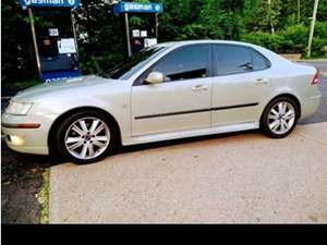 Silver 2007 Saab 9-3