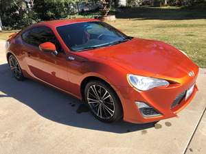 Orange 2013 Scion FR-S