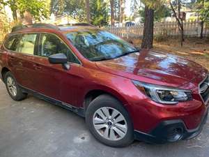 Red 2018 Subaru Outback