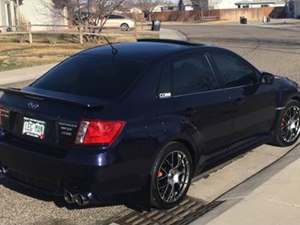 Blue 2014 Subaru WRX