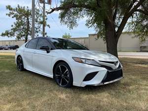 White 2019 Toyota Camry