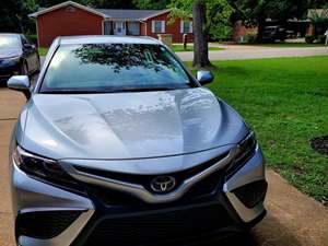 Silver 2021 Toyota Camry