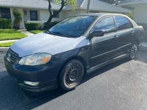 Black 2004 Toyota Corolla