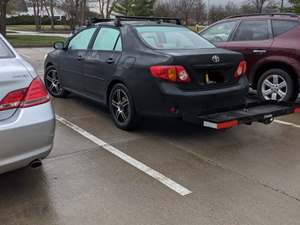 Black 2010 Toyota Corolla