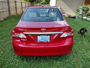 Red 2011 Toyota Corolla