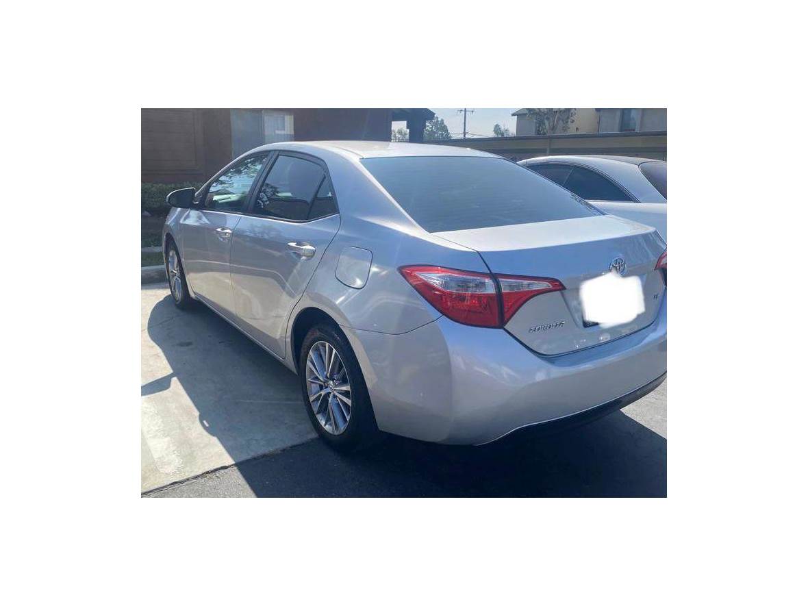 2014 Toyota Corolla for sale by owner in Chino