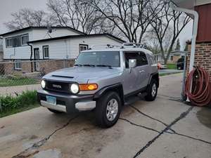 Silver 2007 Toyota Fj Cruiser